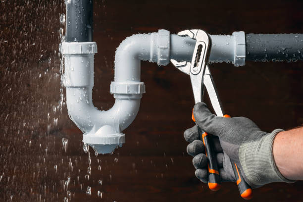 Professional Sewer Line Repair technician working in Saint John, WA